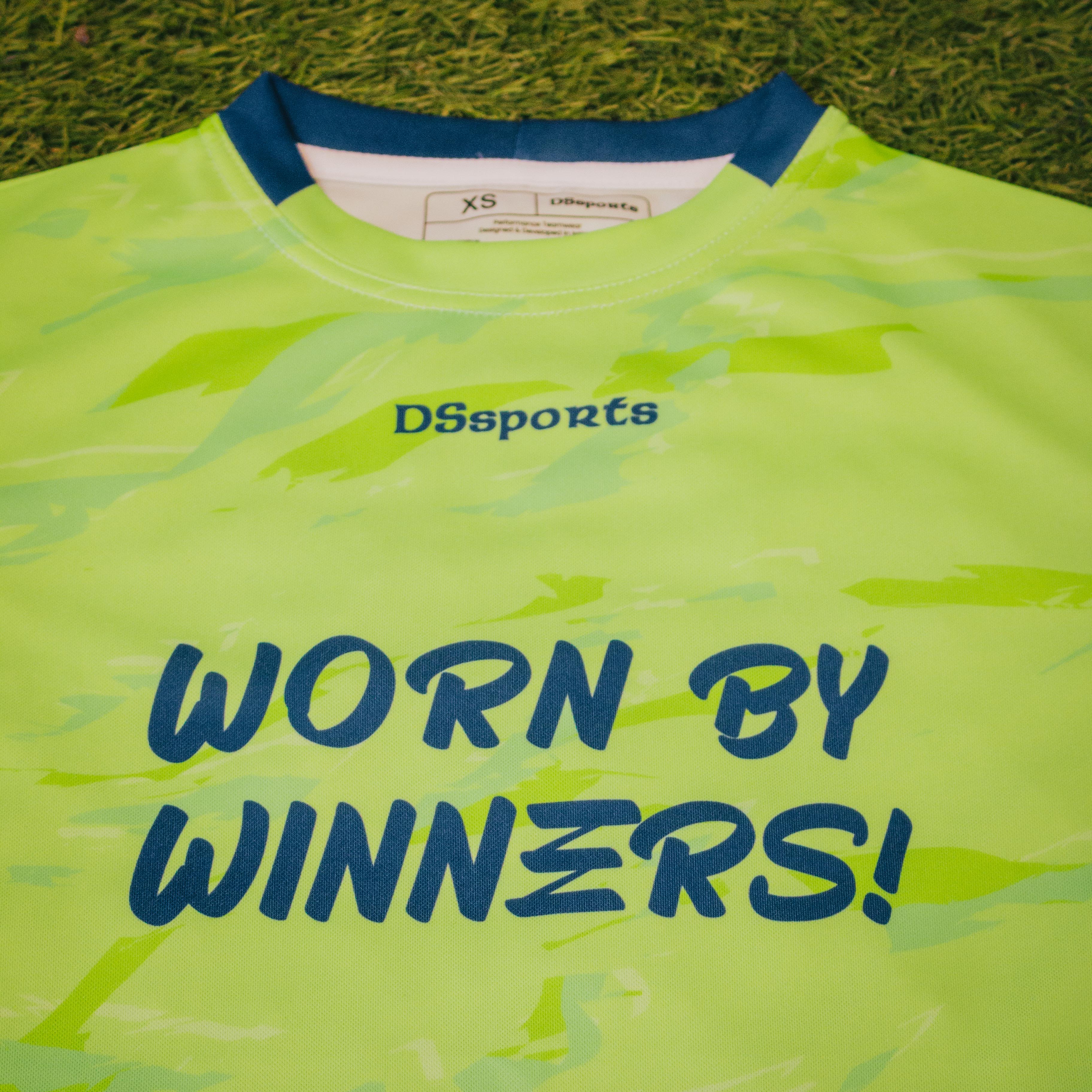 Worn by winners Jersey - Lime - Image 3