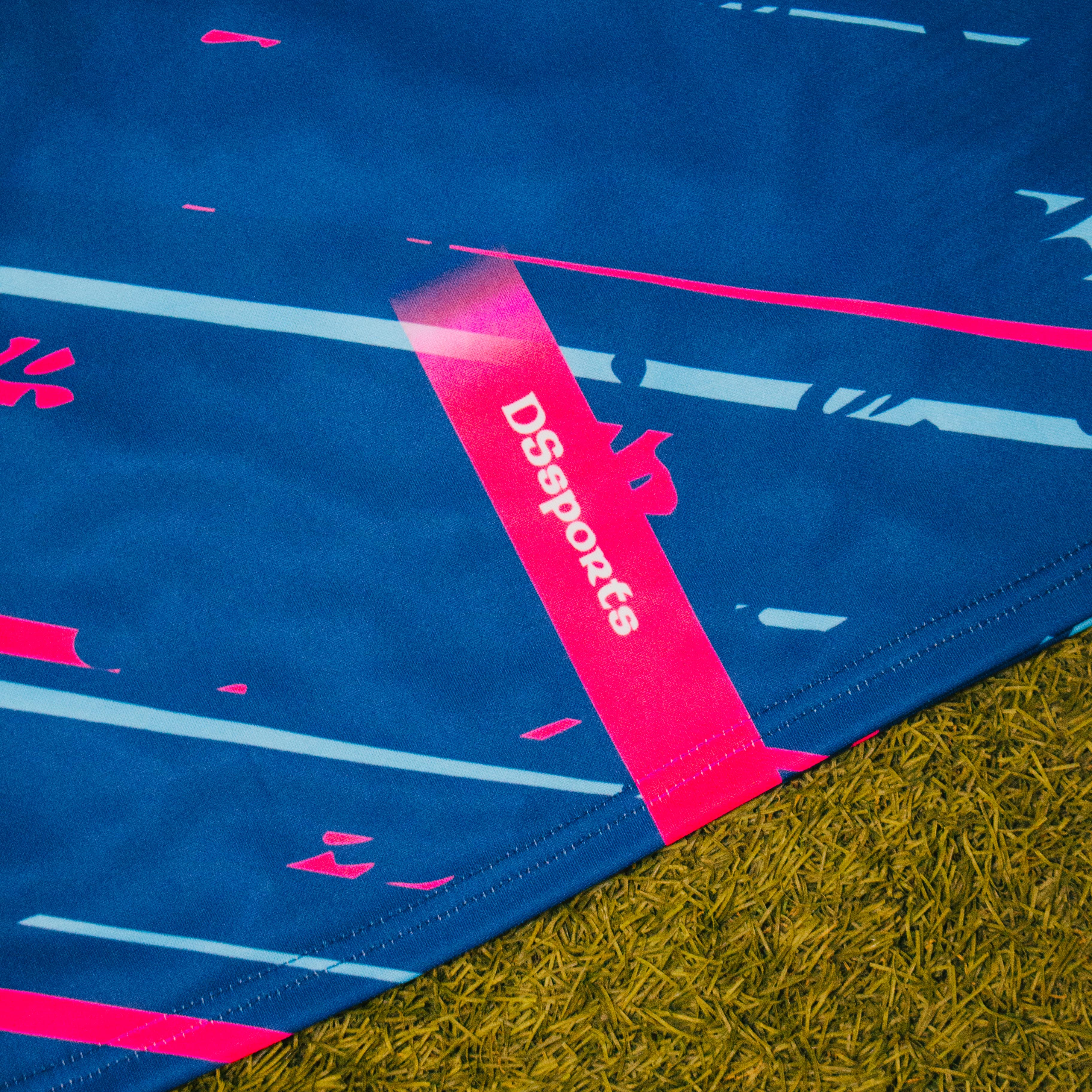 Worn by winners Jersey - Pink/Blue - Image 5